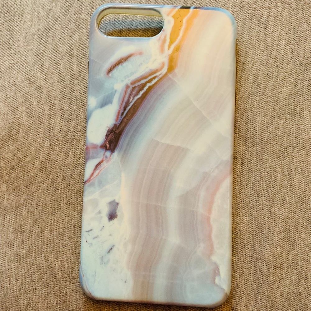 Marble flex shell case for iPhone